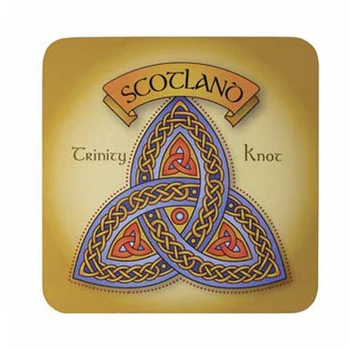 Scottish Trinity Knot Coaster for wholesale by Dublin Gift Company