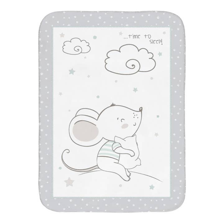 Joyful Mice 80/110cm supermjuk babyfilt för wholesale av Kikkaboo