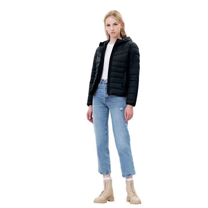 Anastasia Fashions Women's Padded Puffa Hooded Jacket for wholesale by Anastasia