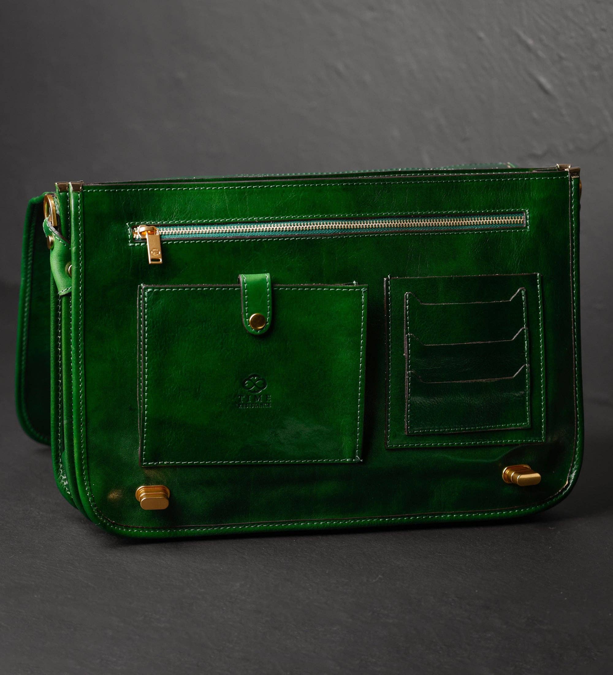 Time Resistance - Venta al por mayor Bolsa de portátil - Hombre - Maletín de Cuero para Portátil - Ilusiones41