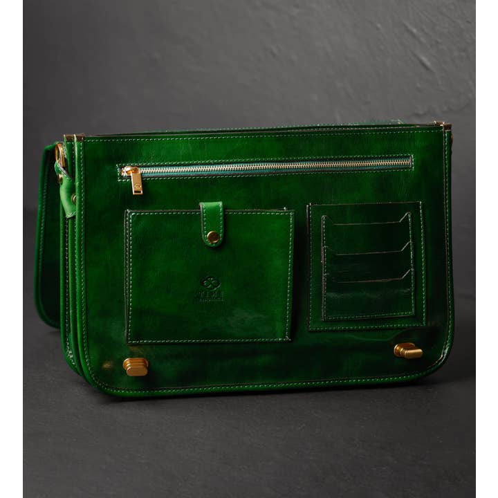 Time Resistance - Venta al por mayor Bolsa de portátil - Hombre - Maletín de Cuero para Portátil - Ilusiones41