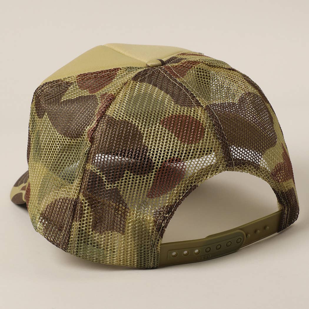 Fashion City - Wholesale Trucker Hat - Unisex - Solid Color OTTO 5-Panel Foam Mesh Back Trucker Hat35