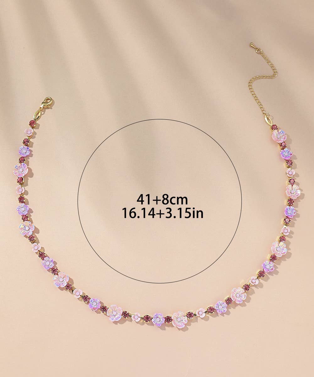 Blossom bijoux - Wholesale Pendant/Charm Necklace - Costume necklace 25PECC0075