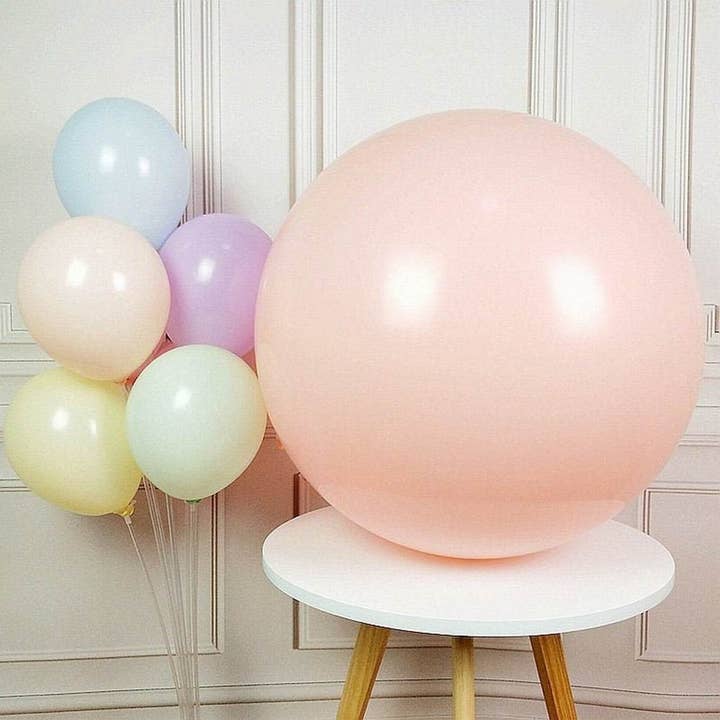 Ellie's Party Supply - Wholesale Balloon - Giant Light Pink Pastel Balloons (36")