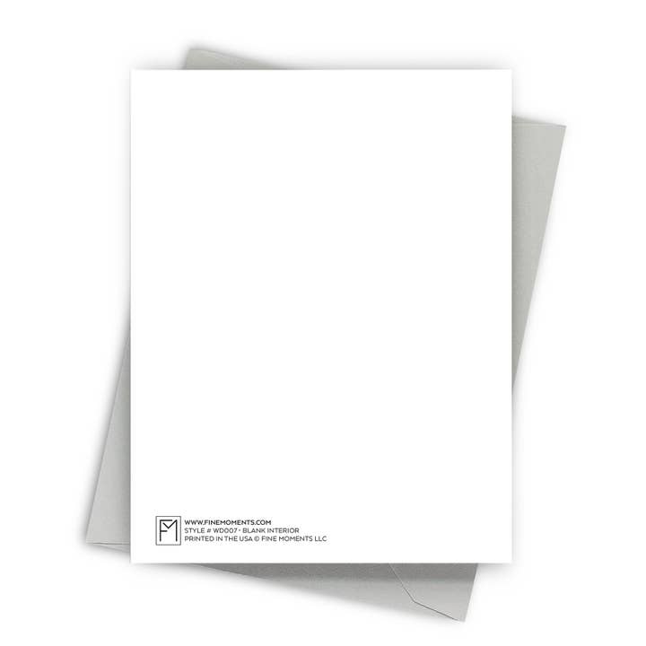 Fine Moments - Wholesale Wedding Card - You Said Yes Now the Dress Gold Foil Bridal Shower Card