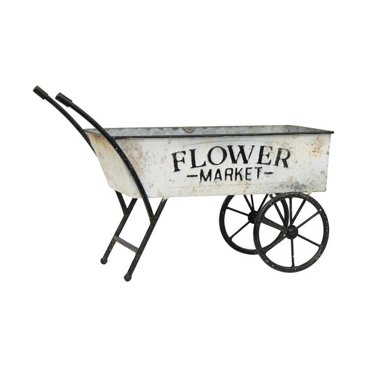 Vintage Flower Market Cart for wholesale by Col House Designs