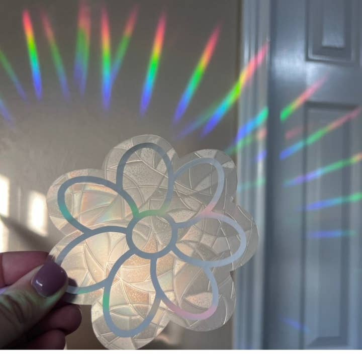 The Teaching Duo - Wholesale Suncatcher - Flower Rainbow Catcher, Crystal Sun Catchers, Window Clings