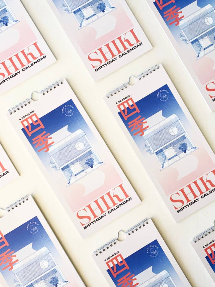 Birthday Calendar - 4 seasons for wholesale by ANO Studio