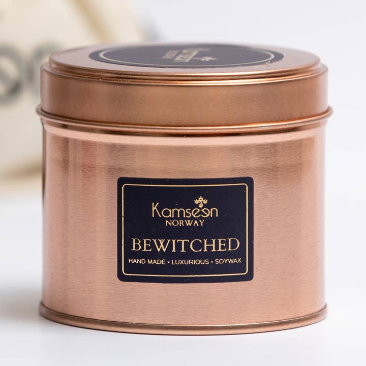 BEWITCHED Vegane Duftkerze ohne Sojawachs und Paraben für den Großhandel von KAMSEEN