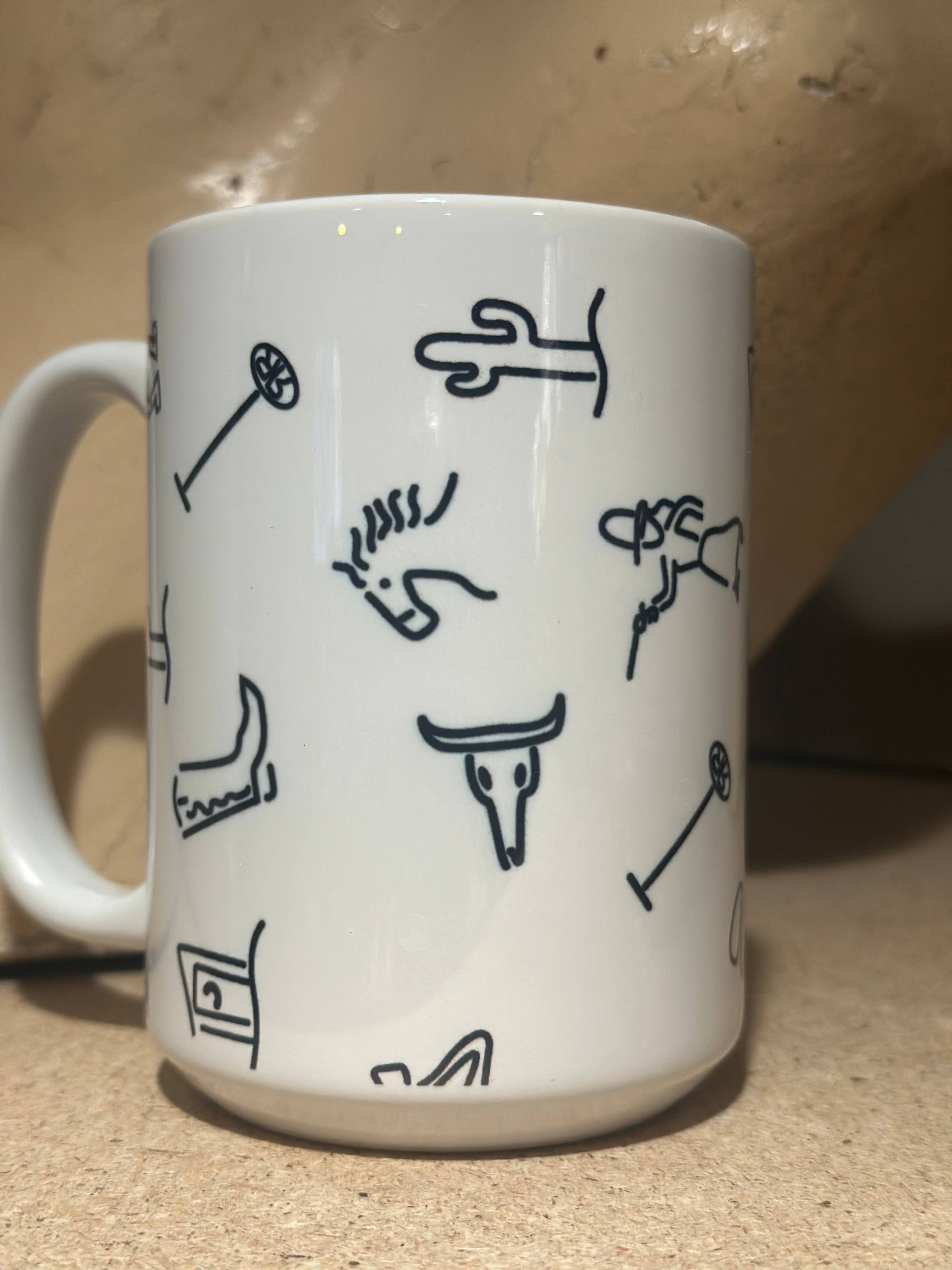 Crooked Halo - Wholesale Coffee Mug - Branded 15oz Ceramic Coffee Mug1