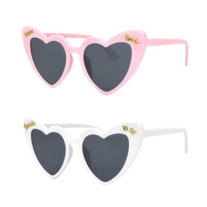 Bride to Be Sunglasses Heart Shaped New Sunglasses New Style and other Purchase Wholesale heart shaped glasses. Free Returns & Net 60 Terms on Faire trending on Faire.
