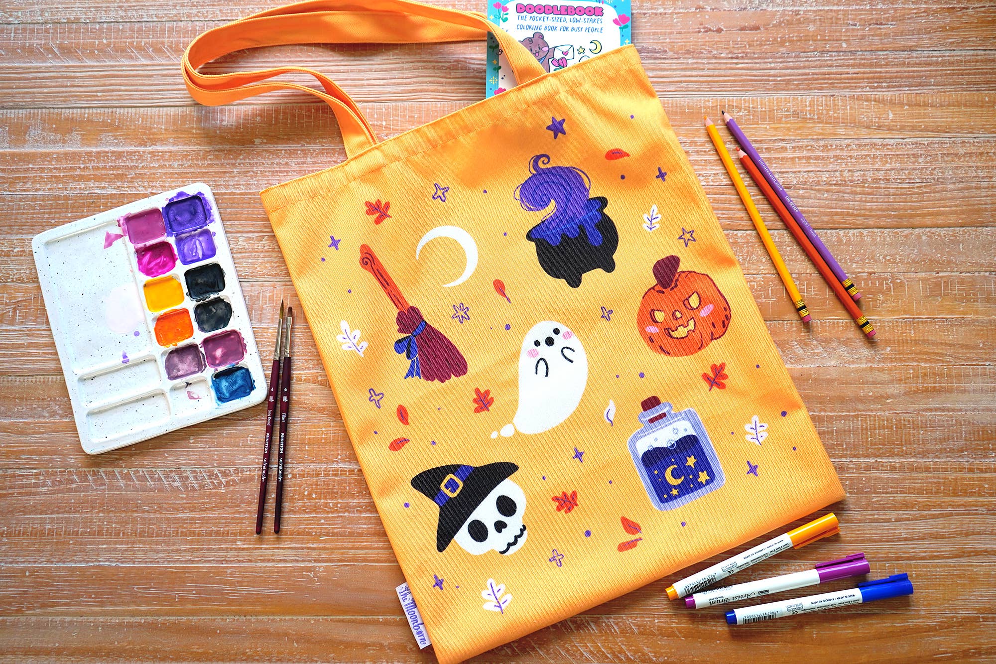 The Moonborn - Wholesale Tote Bag - Women's - Cauldron Bubble Tote Bag5