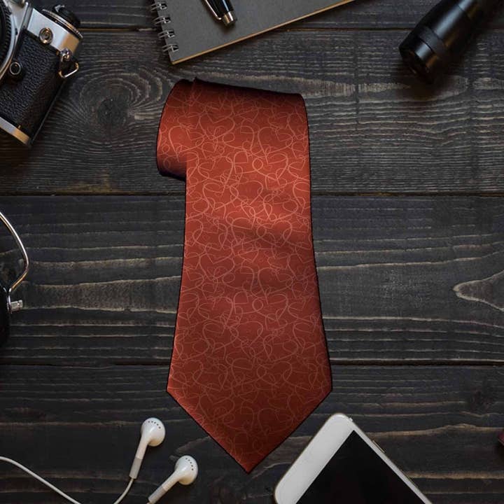 Hearts Krawatte für den Großhandel von Potter's Printing