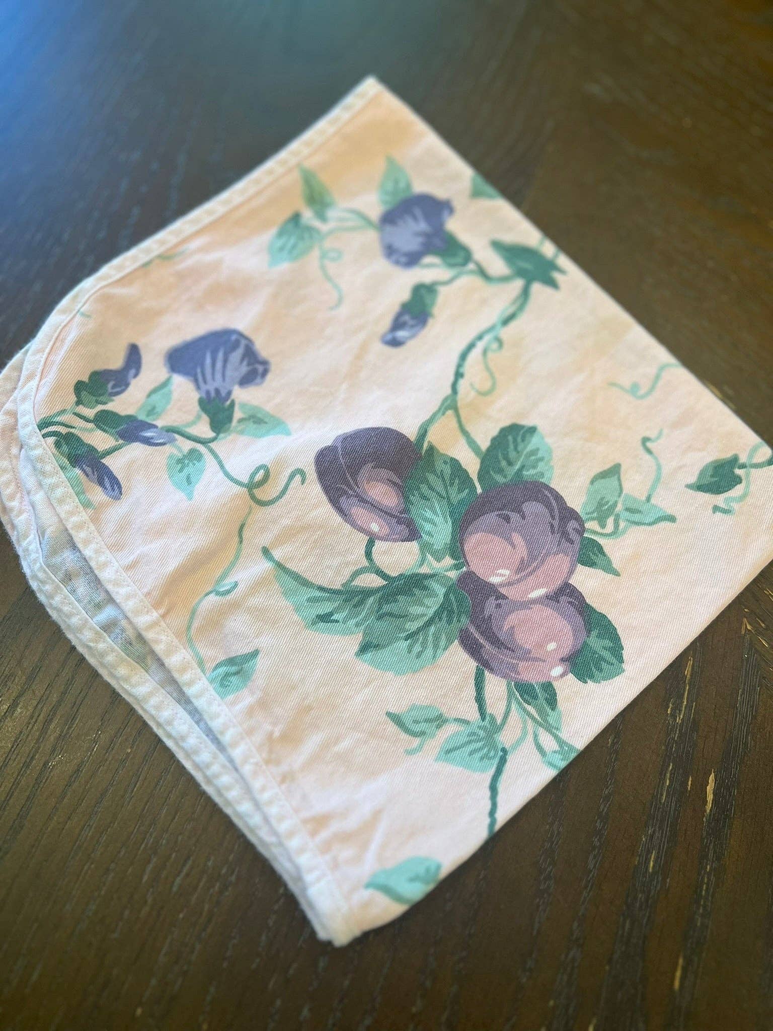 Kensington Barry – Engroshandel Middags- og stofserviet – KB Vintage Frugt & Blomstret Bomuldsservietter – Sæt med 43