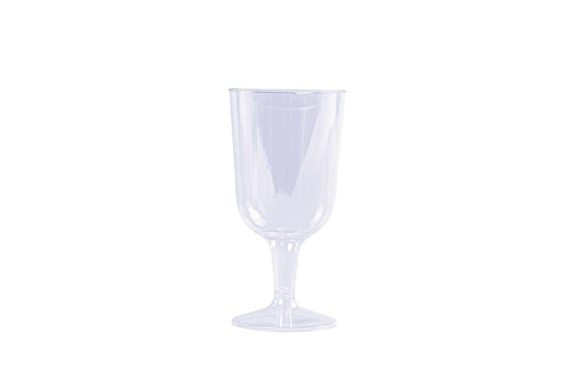 Portofino International Trading, USA - Wholesale Wine Glass - Plastic Wine Glass 4.75" -  Pack of 120