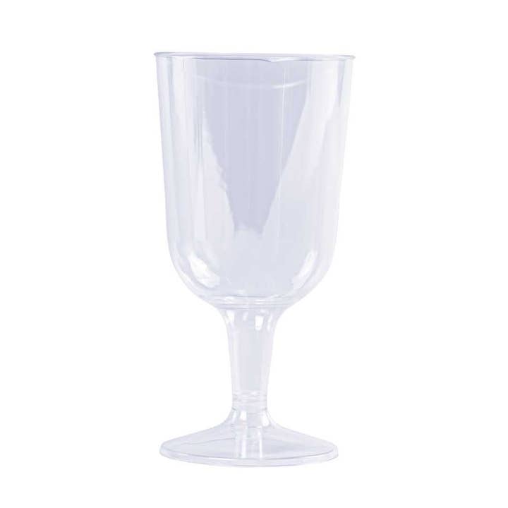 Portofino International Trading, USA - Wholesale Wine Glass - Plastic Wine Glass 4.75" - Pack of 120