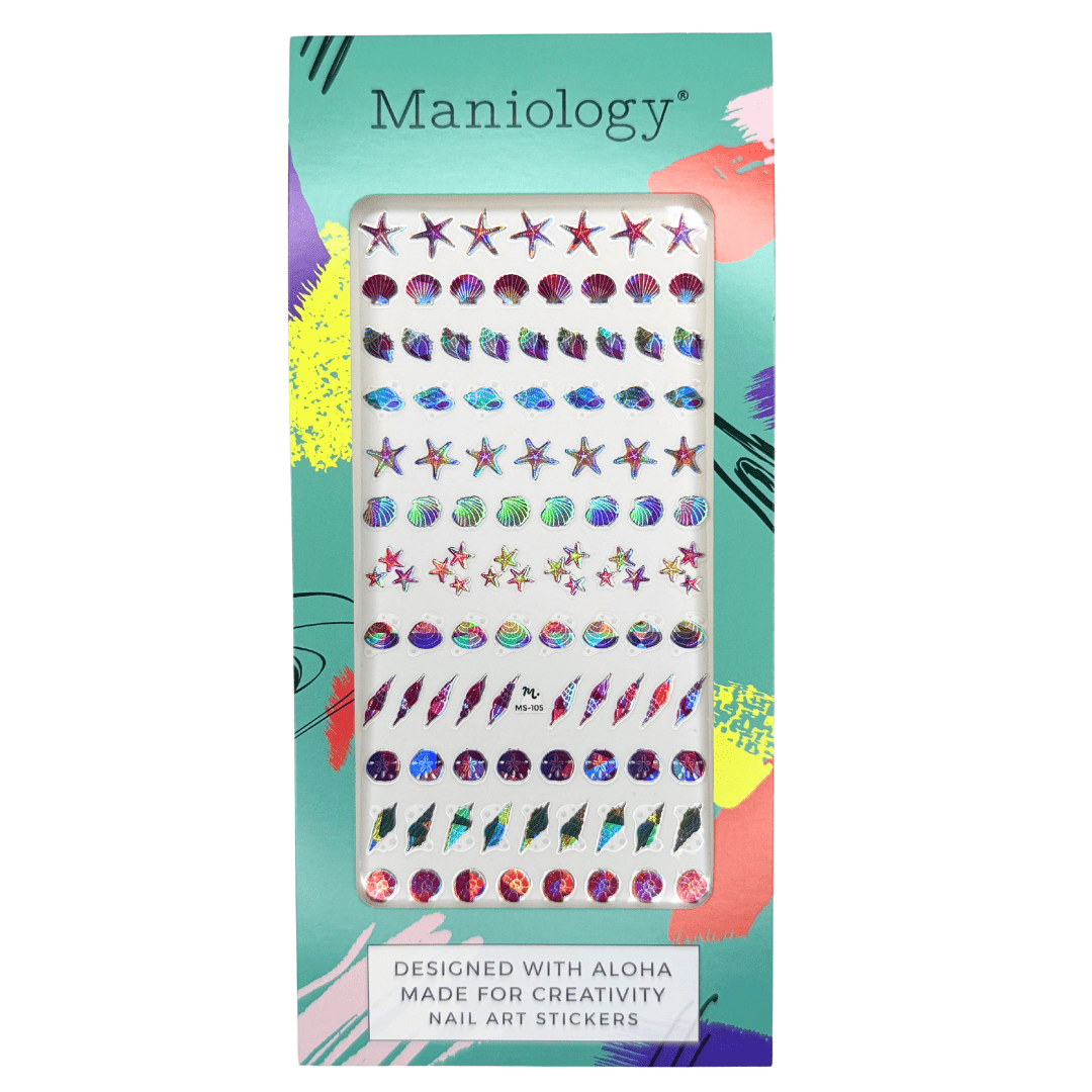 Maniology - Wholesale Nail Art/Decal - By the Seashore (MS-105) - Nail Art Sticker5