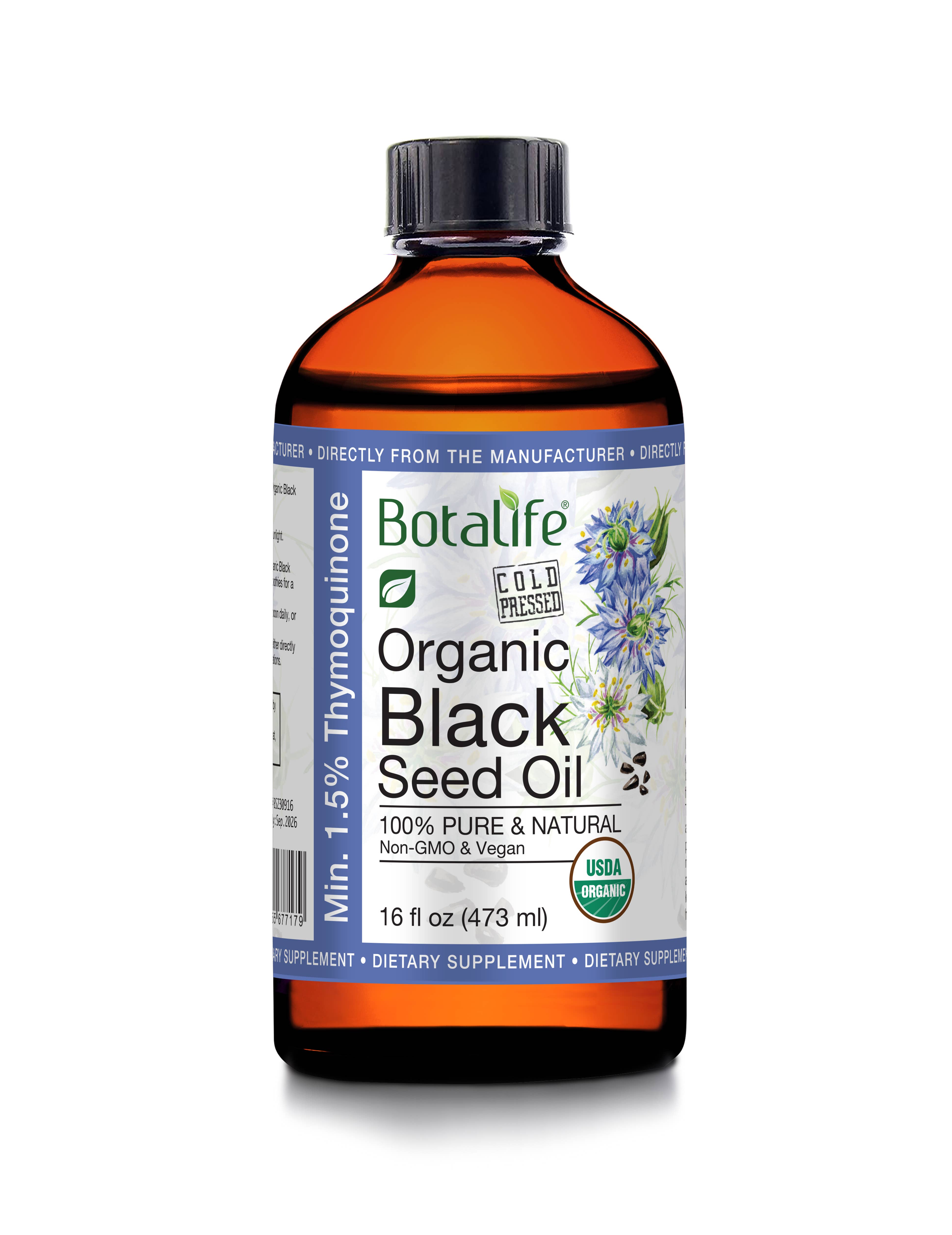 BOTALIFE - Vente Supplément oral/vitamine - Huile de Graine Noire Bio3