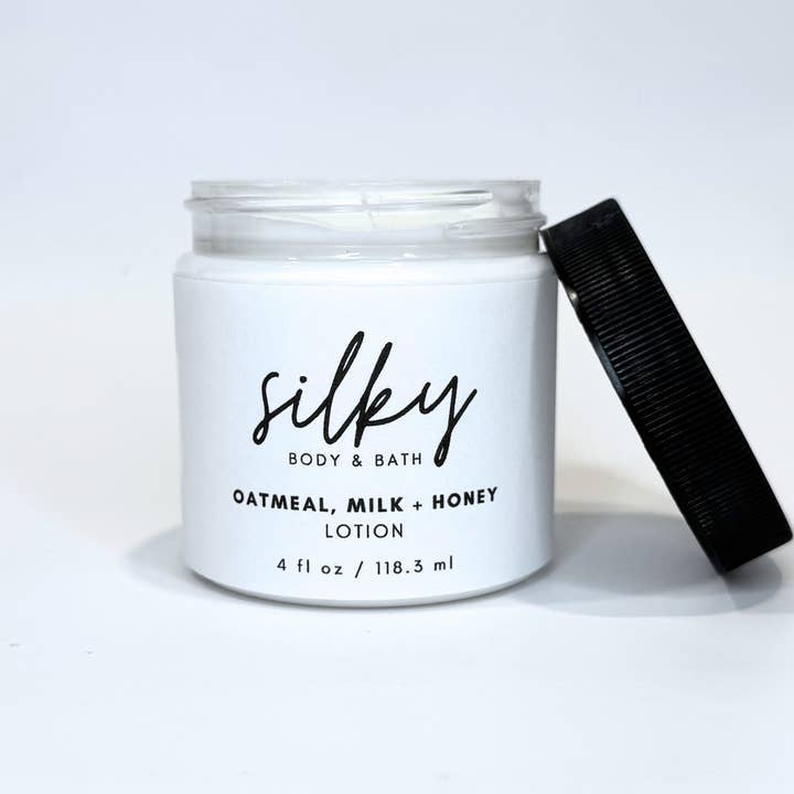 Oatmeal, Milk & Honey Lotion for wholesale by Silky Body & Bath