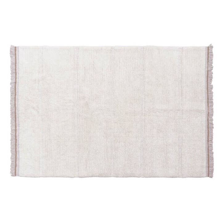 Tapis en laine Steppe - Mouton Blanc L pour la vente par Lorena Canals