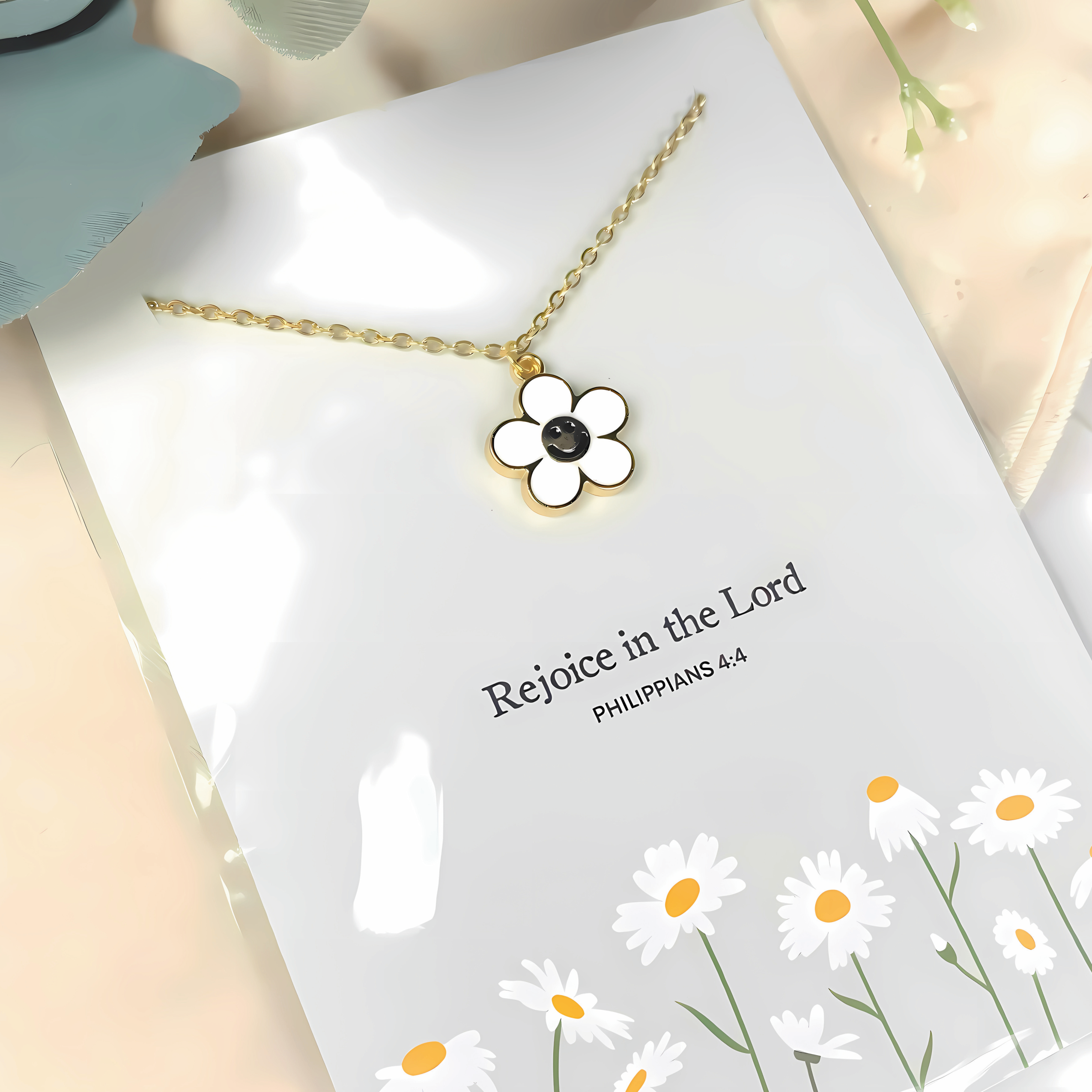 Wild Dogwood Designs - Wholesale Pendant/Charm Necklace - Rejoice in the Lord Charm Necklace | Christian Jewelry2