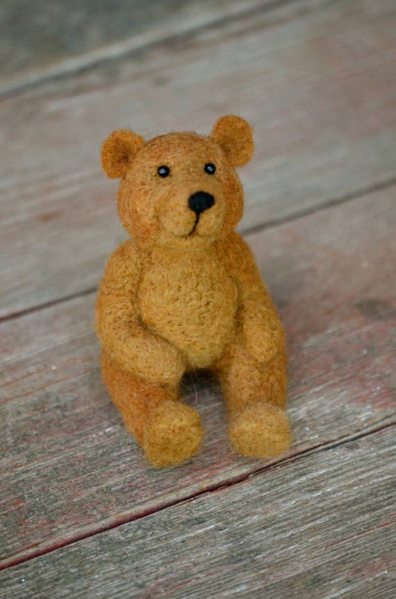 Bear Creek Felting - Wholesale DIY Craft Kit - Bear Needle Felting Kit5