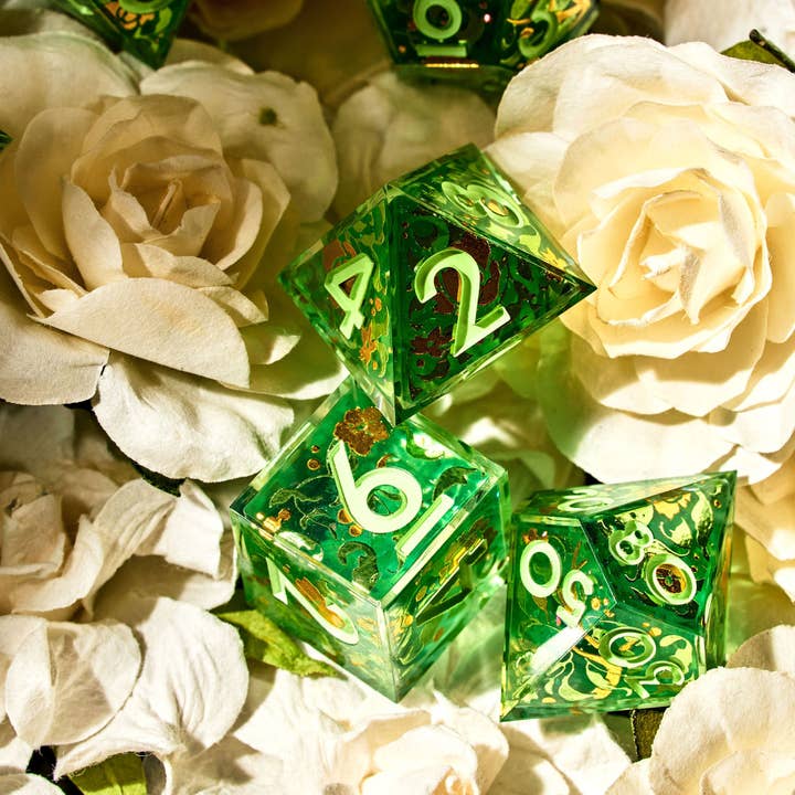 Dispel Dice - Wholesale Dice - Druid Circle 7-Piece Iconic Dice Set