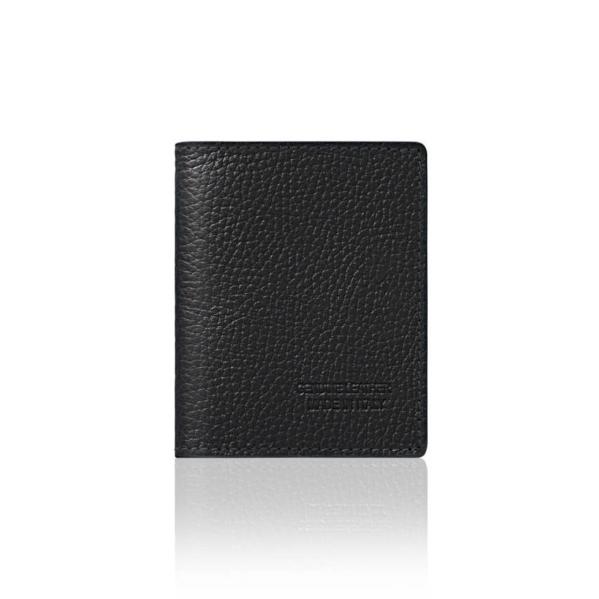 MONTTE DI JINNE – wholesale Card holder – Unisex – Italian Handmade Genuine Leather Bifold Cardholder0