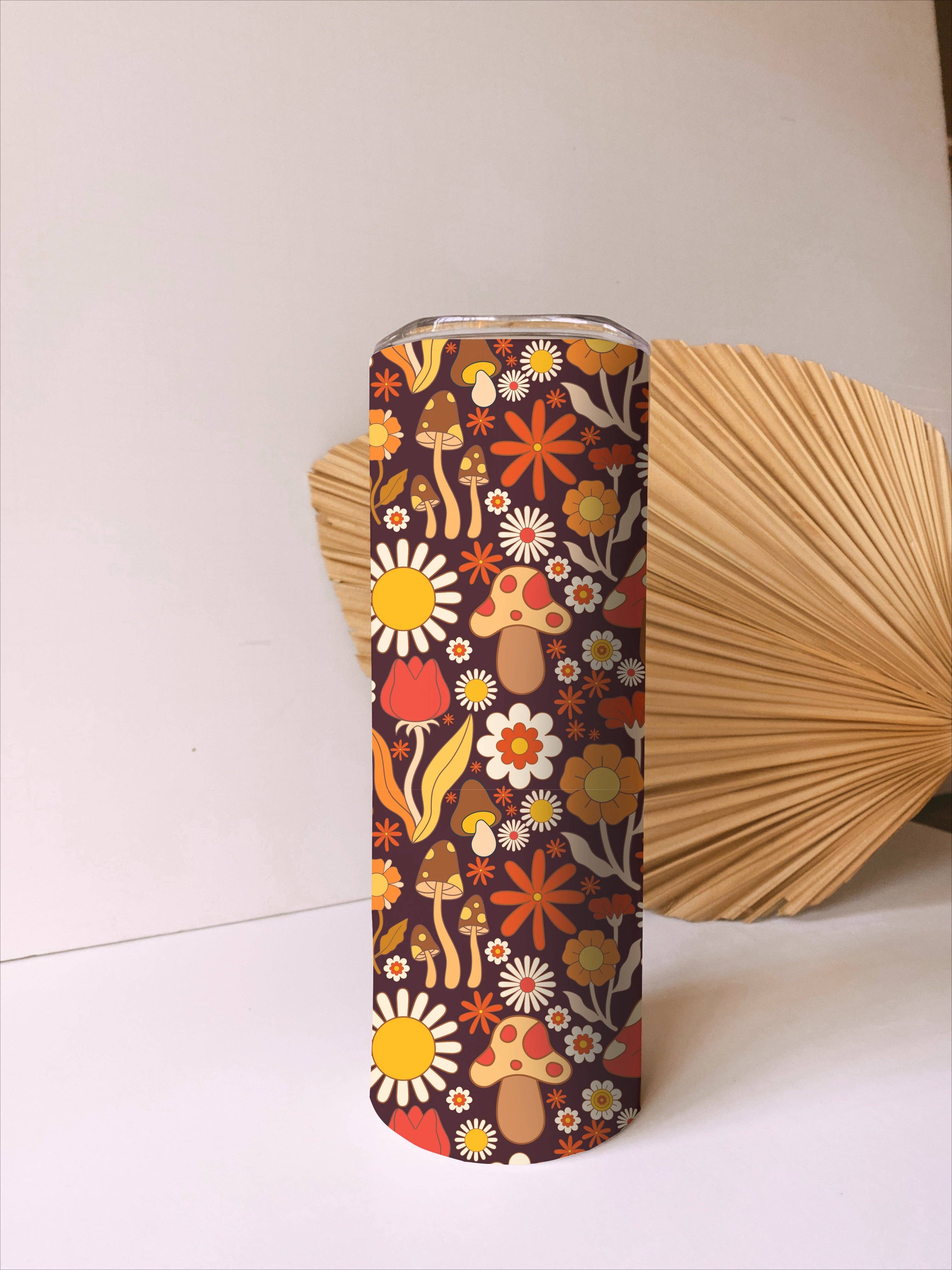 amarieacreates - Wholesale Insulated Mug/Tumbler - Autumn Mushie Tumbler1