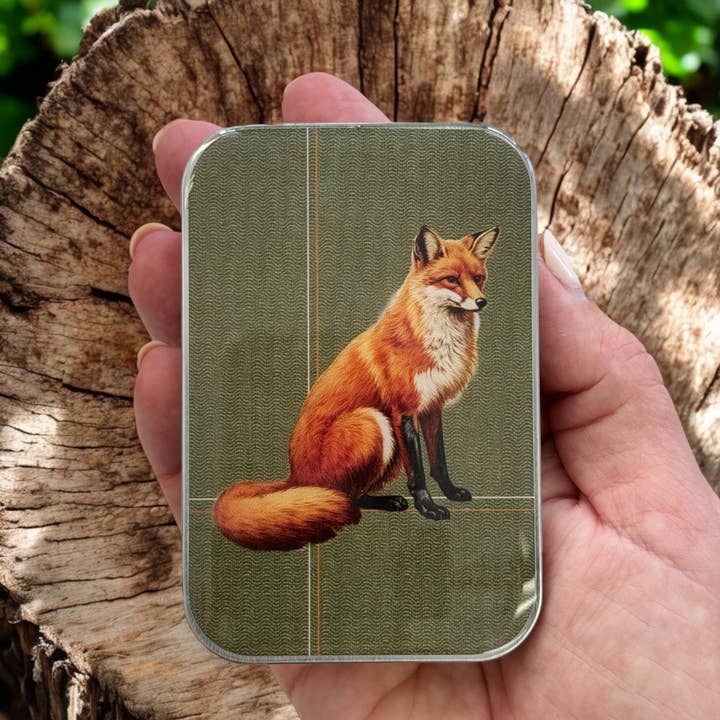 Firefly Notes - Wholesale Knitting Needles - Woodland Fox Notions Tin