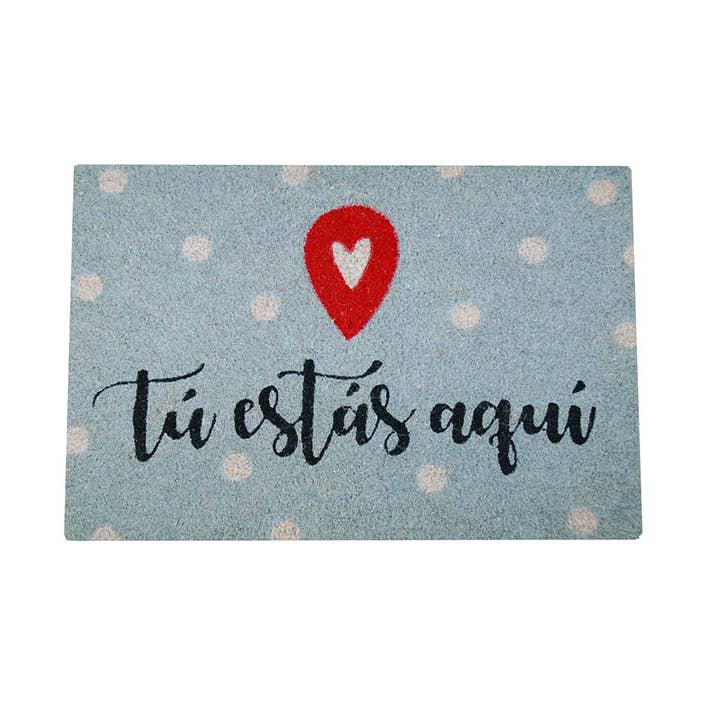 DÖRRMATTA 40X60 'DU ÄR HÄR' för wholesale av Aktual / Dekora Import S.A