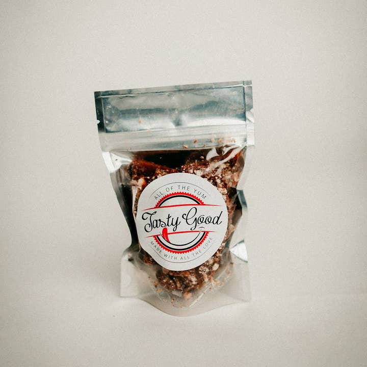 Tasty Good Toffee, LLC - Wholesale Toffee - Milk Chocolate Pecan Toffee1