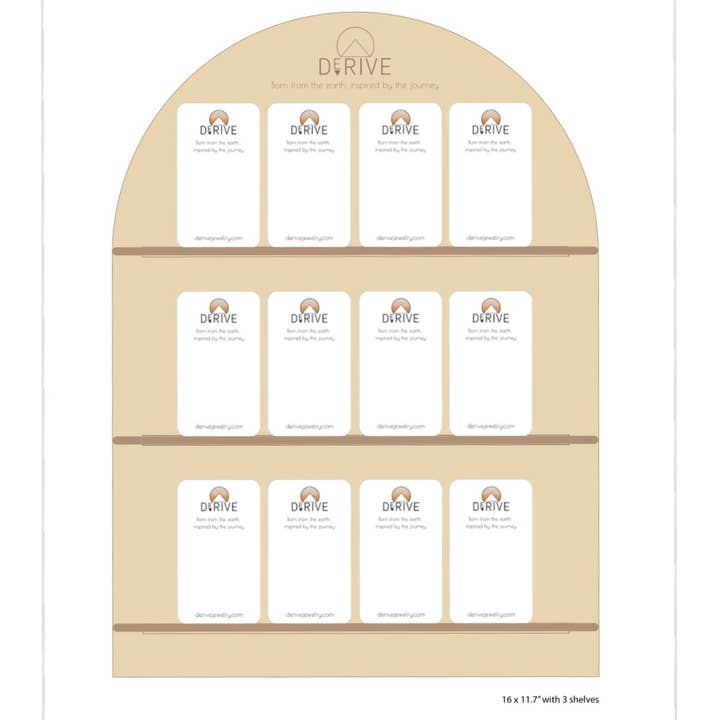 Expositor de Arco para Joias Derive por atacado de Derive Jewelry