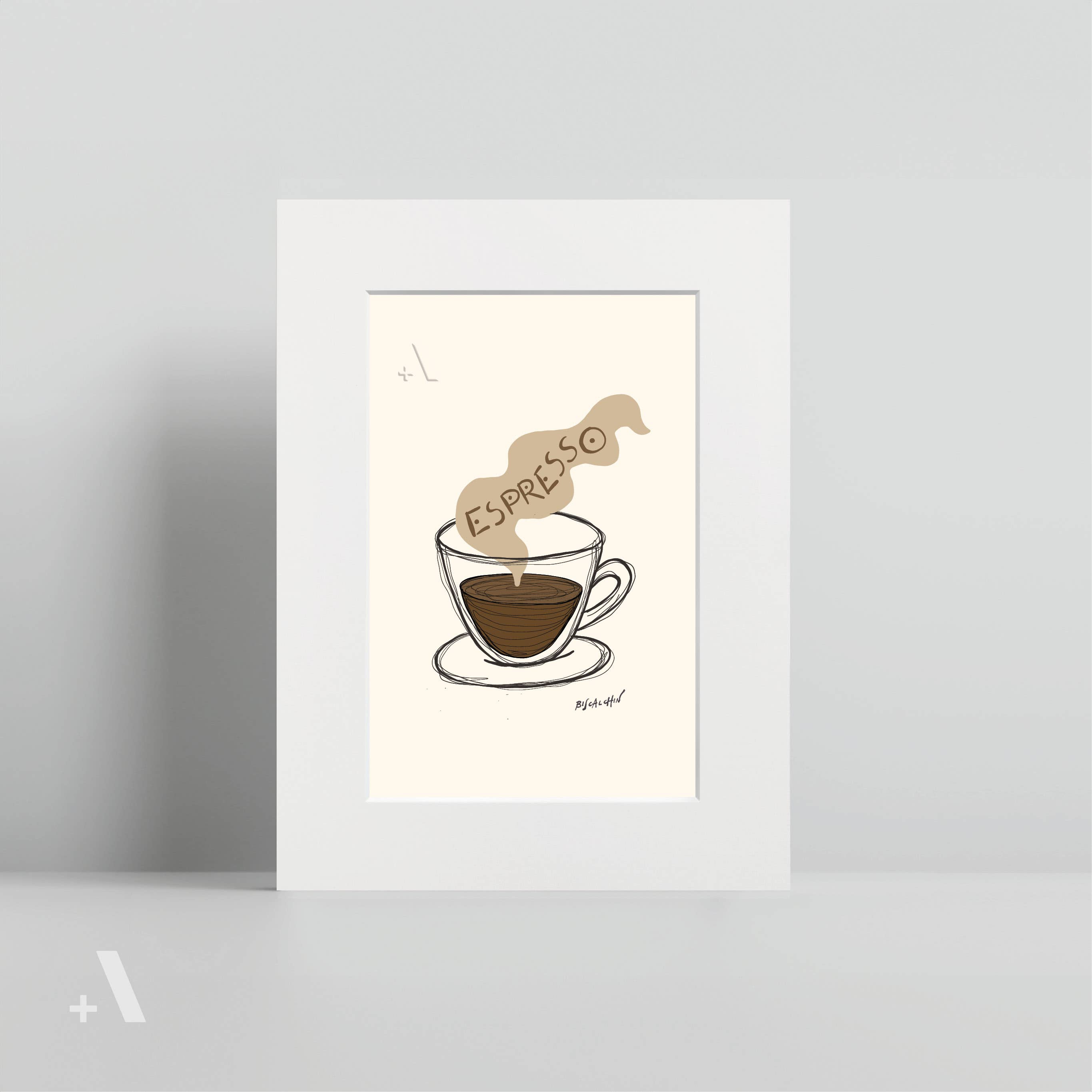 Addvent Italy - Vendita all'ingrosso Stampa artistica - 16 tipi di Caffè italiano / Small Art Prints1