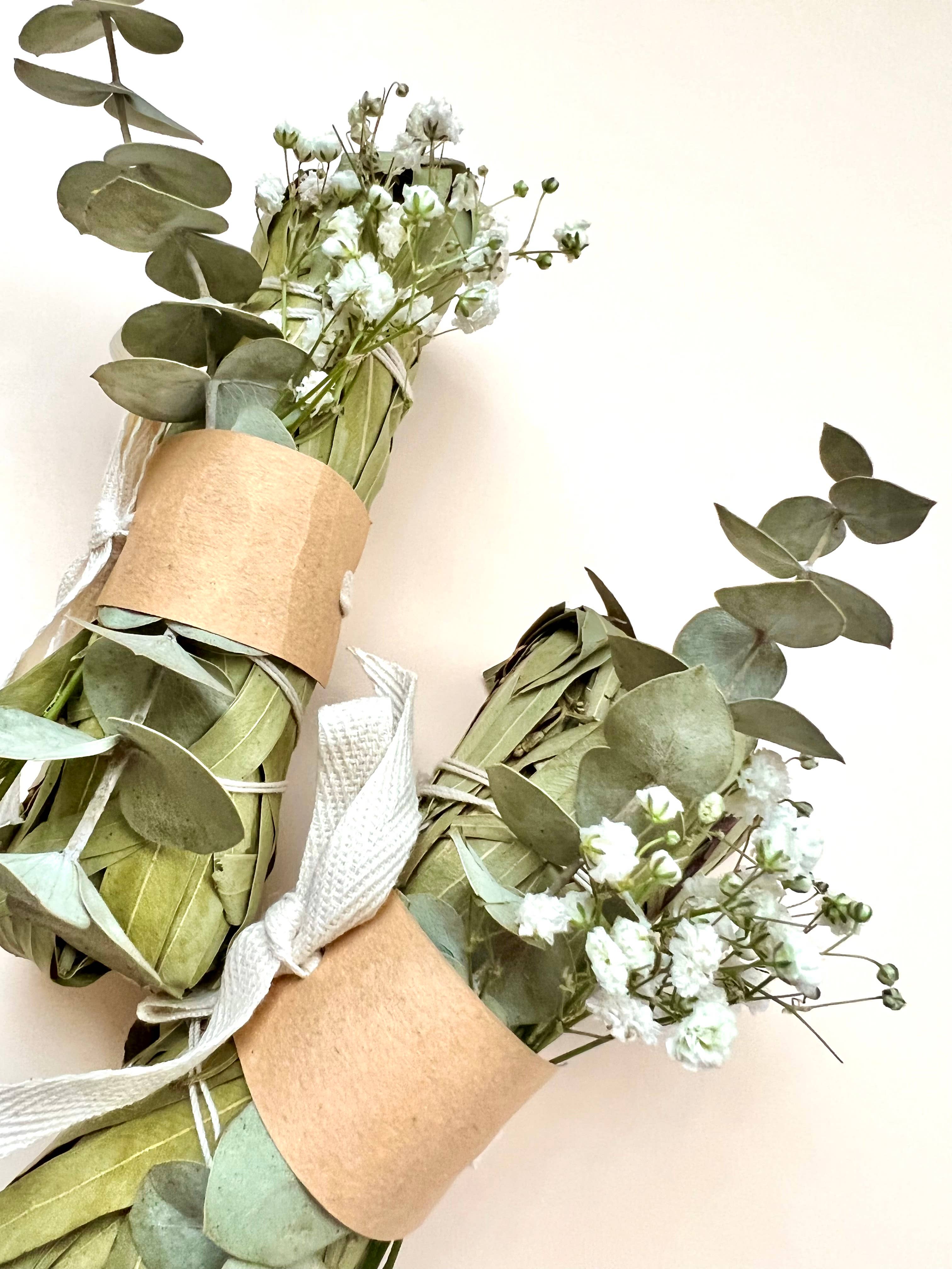 The 12th Moon – Engroshandel Salviepakke – DREAMY EUCALYPTUS Bundle - Røgrensning - Smudge4