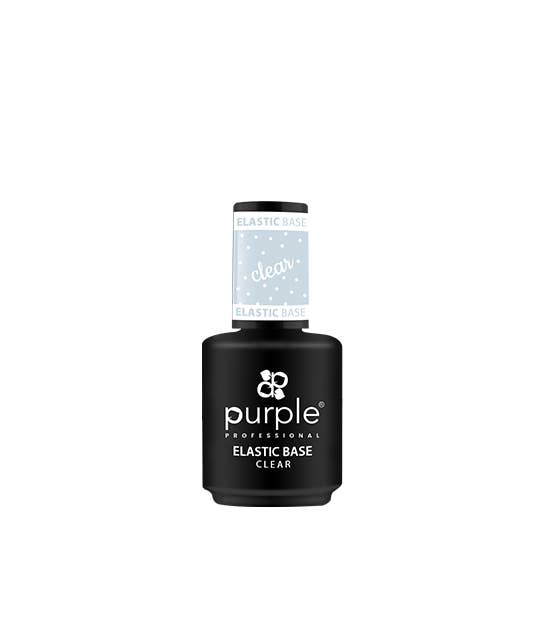 Purple Professional - Wholesale Nail polish set - Elastic Base Clear