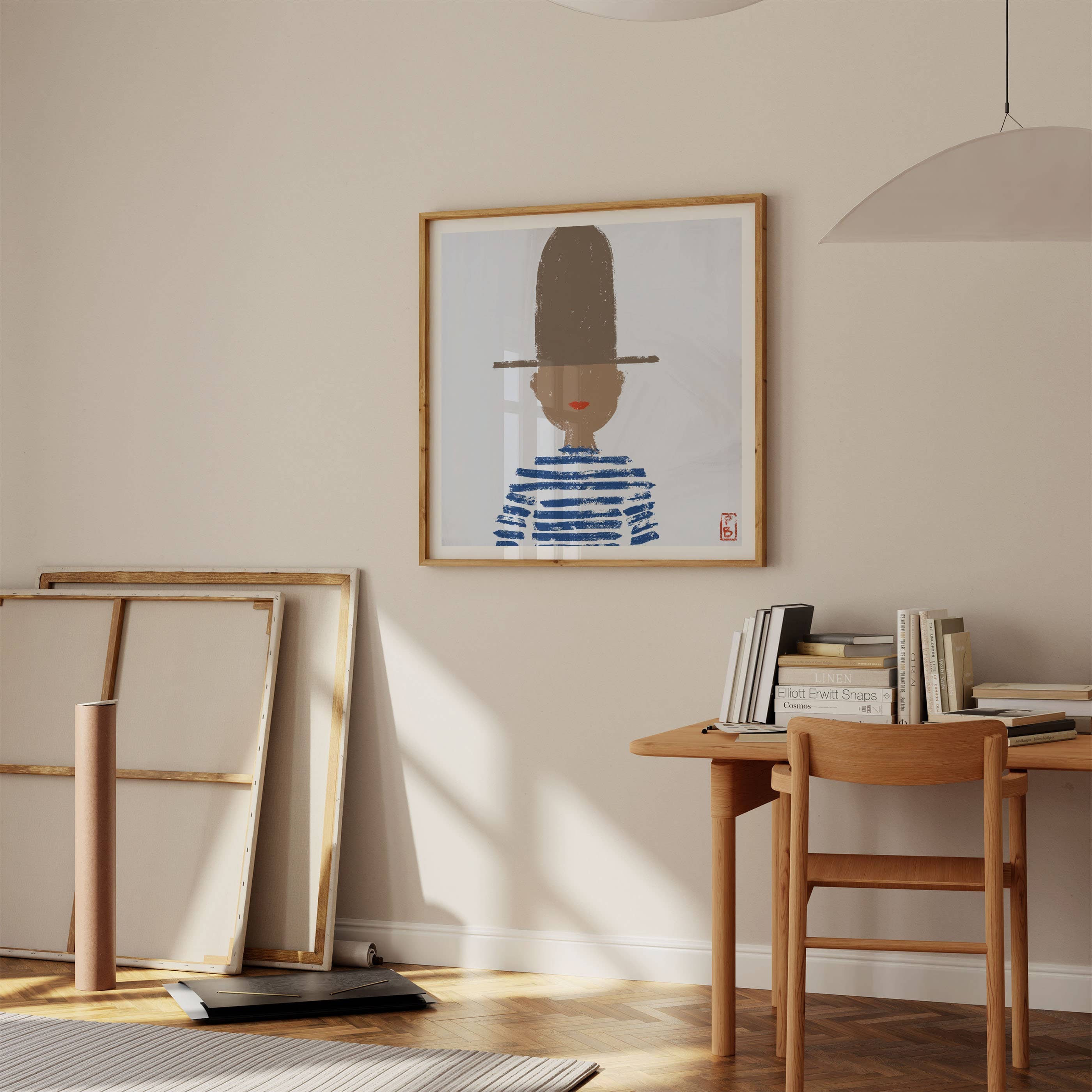 Pascale Berkowitz Studio Art - Wholesale Art Print - Giclée Fine Art Print "Big Hat No. 04"1