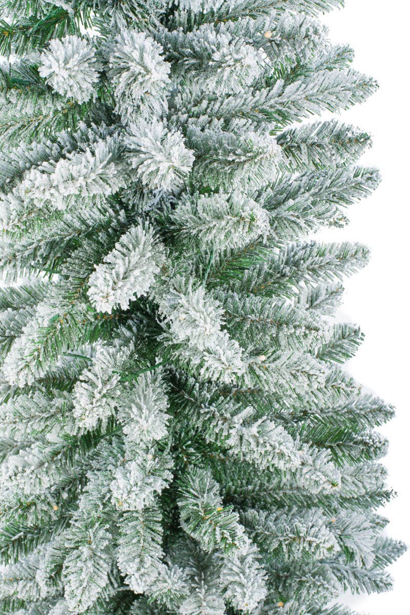 Starlight Collection - Wholesale Artificial Christmas Tree - NEW-Forest Green Led Douglas Fir Tree With Metal Base1