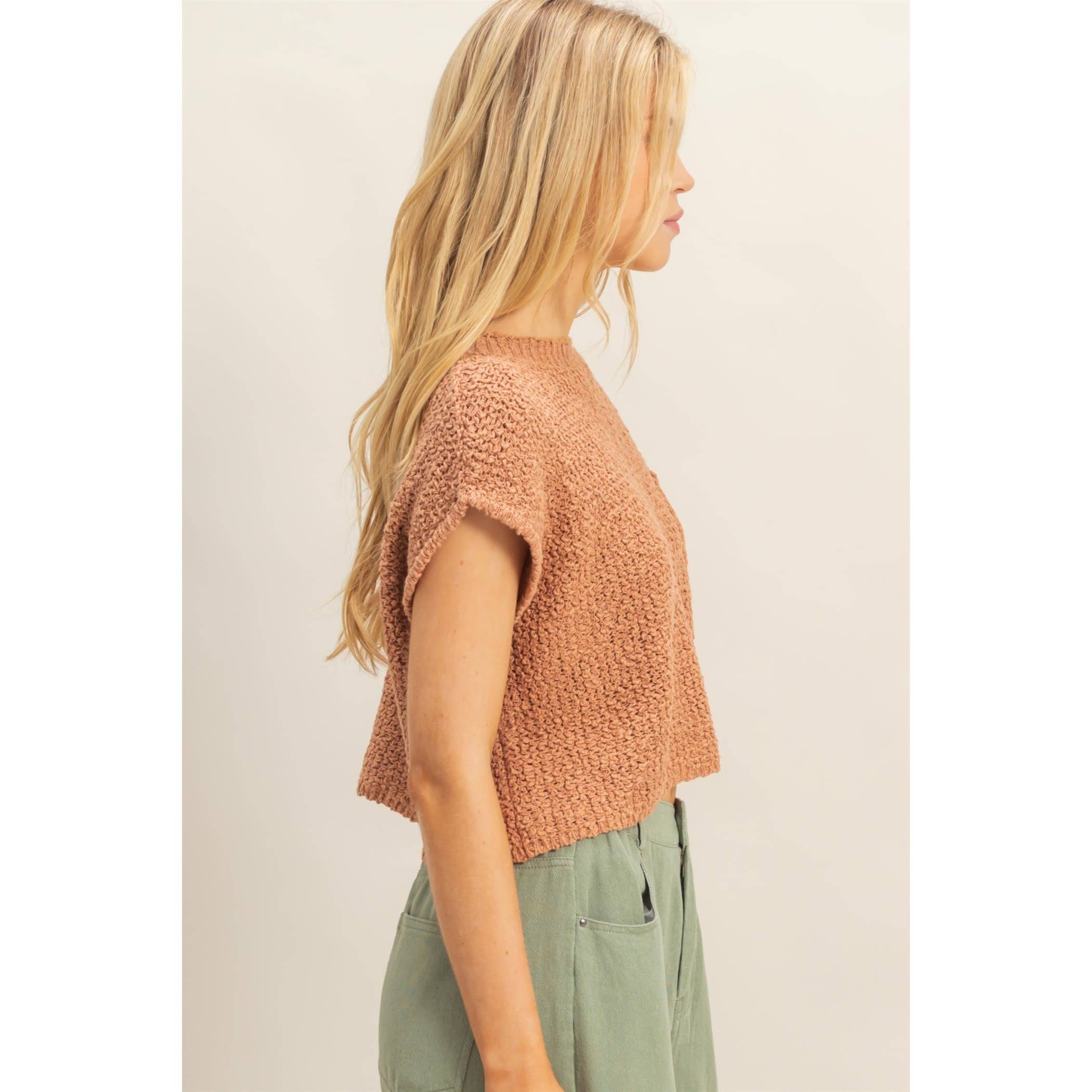 HYFVE - Wholesale Knit Sweater - Women's - Pocket Detail Sweater Top14