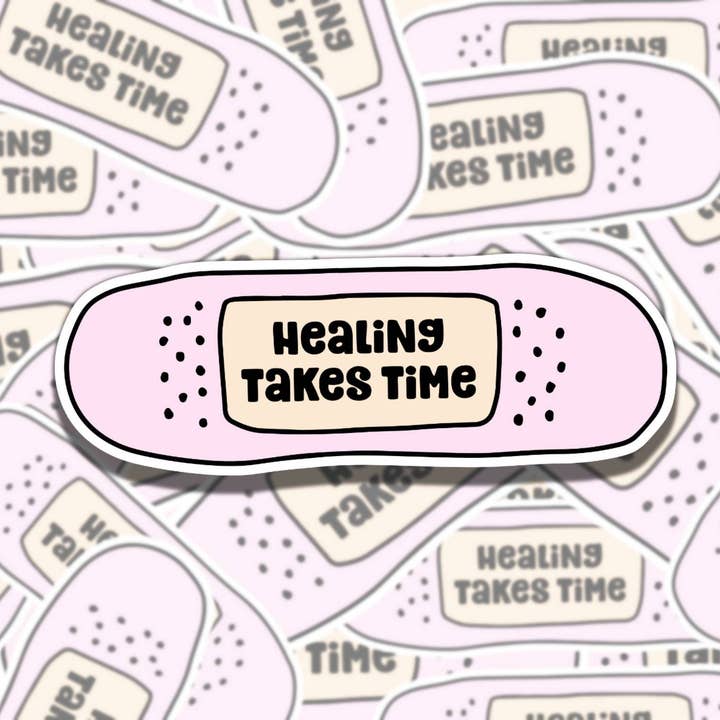 Genezing kost tijd en bevestiging van geestelijke gezondheid voor wholesale door Sticky Sadness Designs