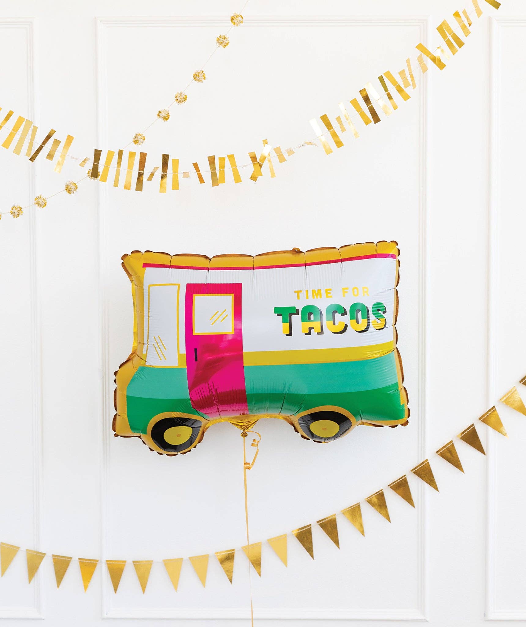My Mind’s Eye - Wholesale Balloon - FST915 - Taco Truck Shaped Mylar Balloon