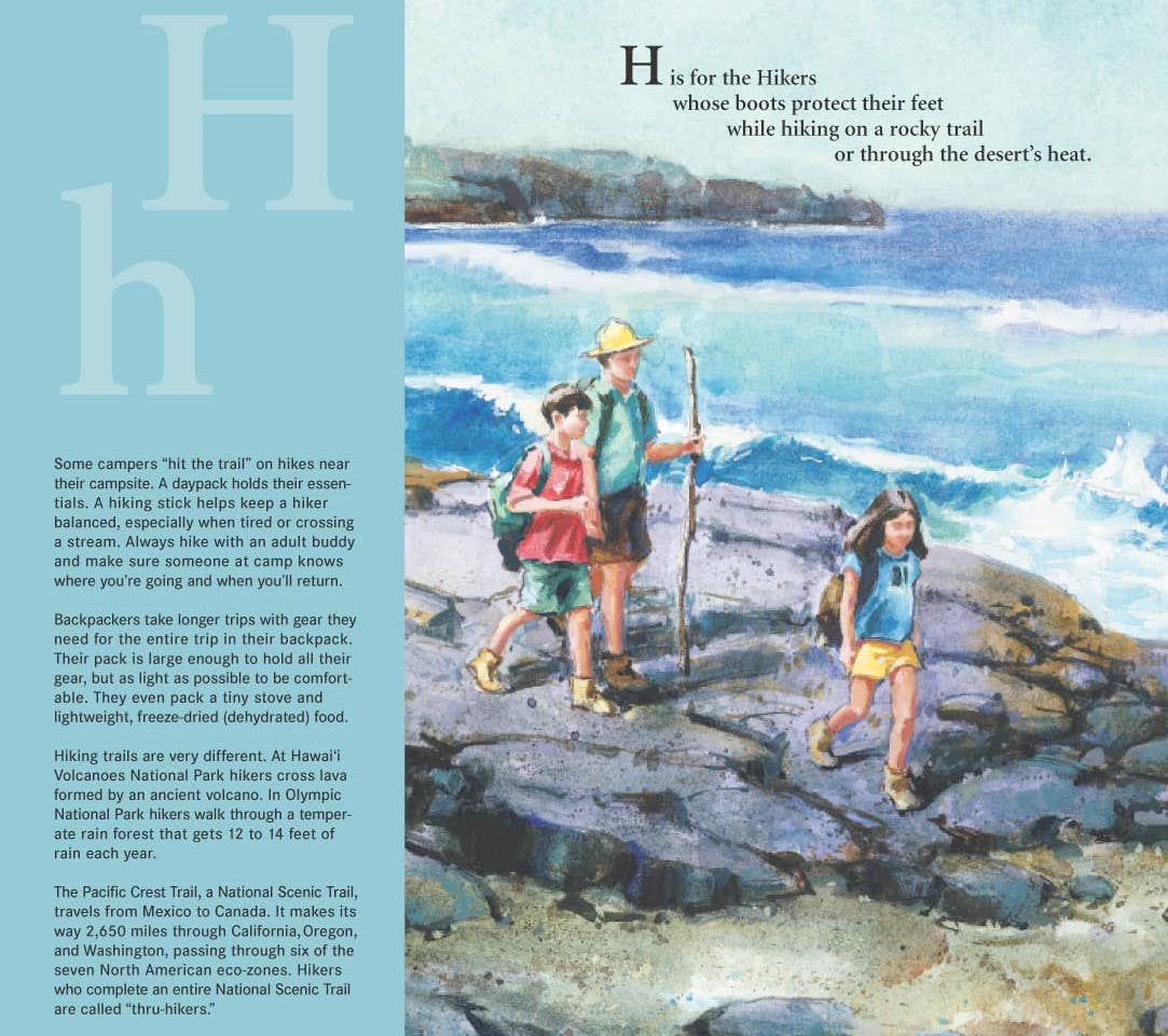 Sleeping Bear Press - Wholesale Book - Kids - S is for S'mores: A Camping Alphabet Picture Book3