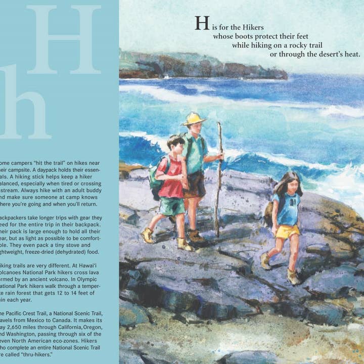 Sleeping Bear Press - Wholesale Book - Kids - S is for S'mores: A Camping Alphabet Picture Book3