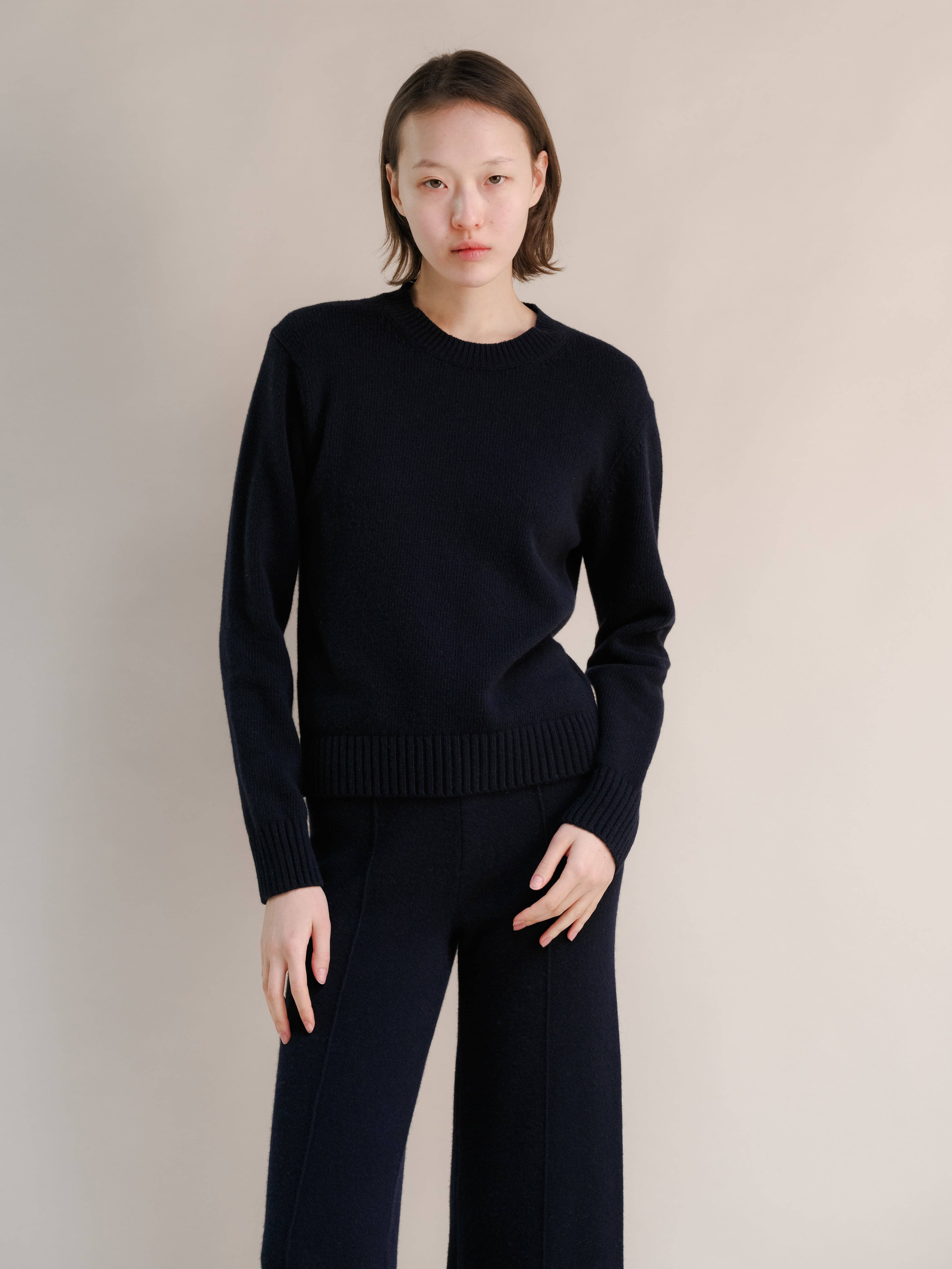 Lèmme - Wholesale Knit Sweater - Women's - Cashmere Mix Crewneck Sweater18