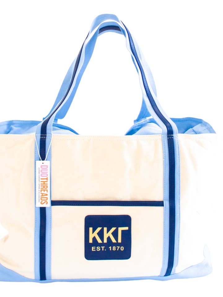 Kappa Kappa Gamma Weekender Sorority Tote for wholesale by Duo Threads