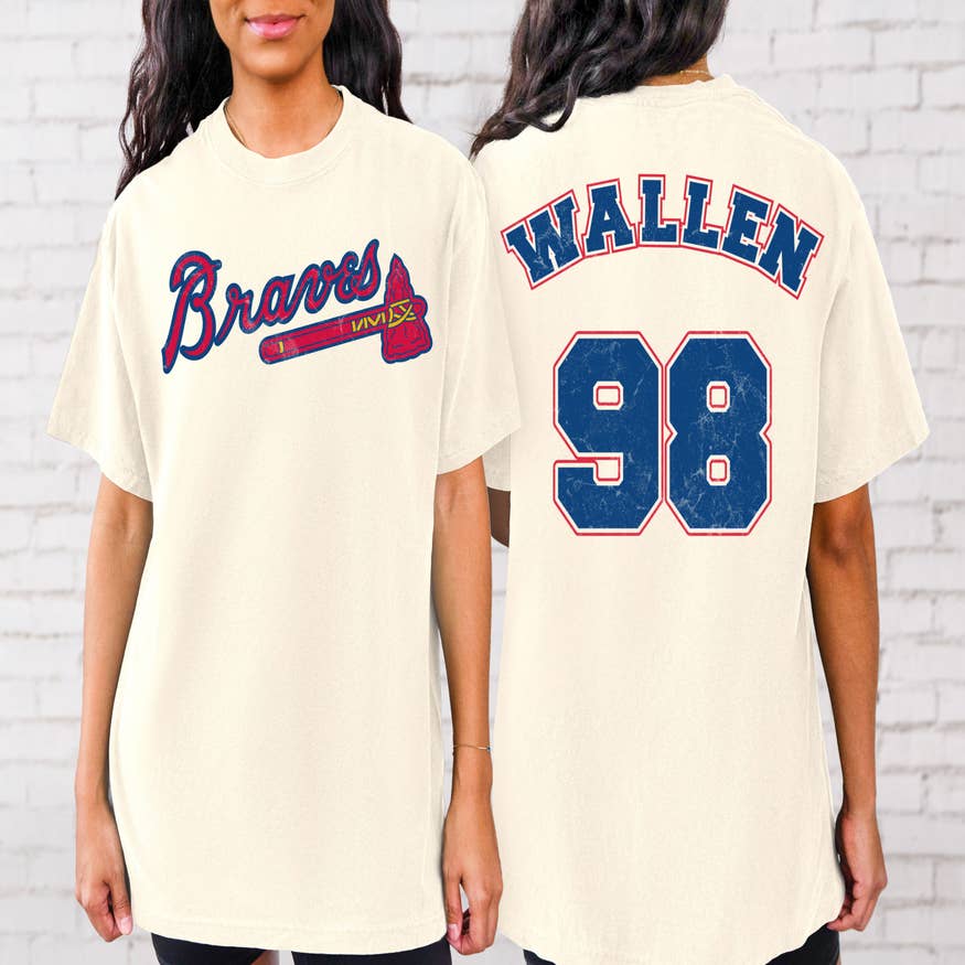 The 98 Braves Baseball Sweatshirt - Bugaloo Boutique