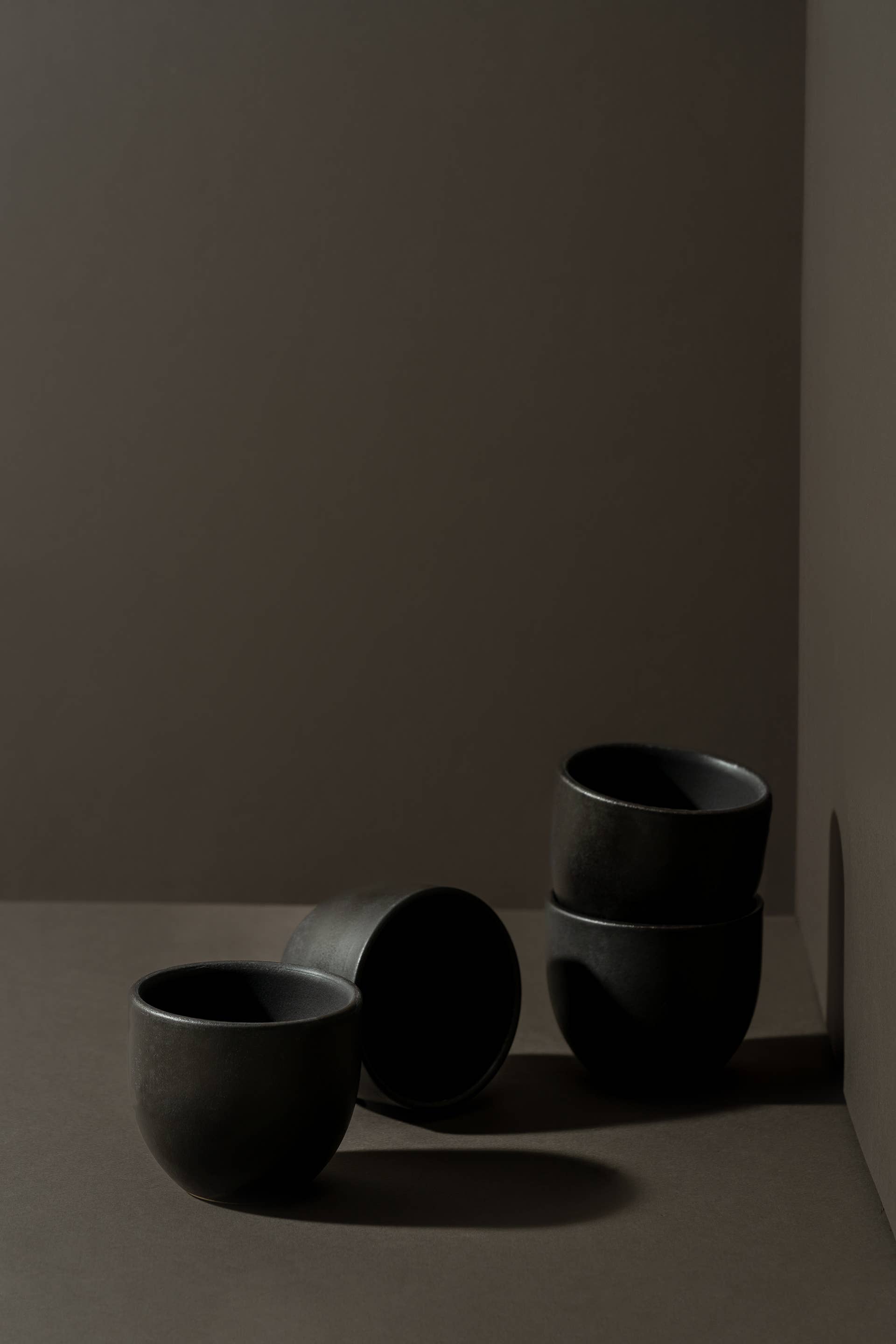 GHARYAN Stoneware & Olive Wood Tableware | Ships from USA - Vente Tasse à café/thé - Tasse à café artisanale en grès émaillé Dadasi 200 ml (6,7 oz)4