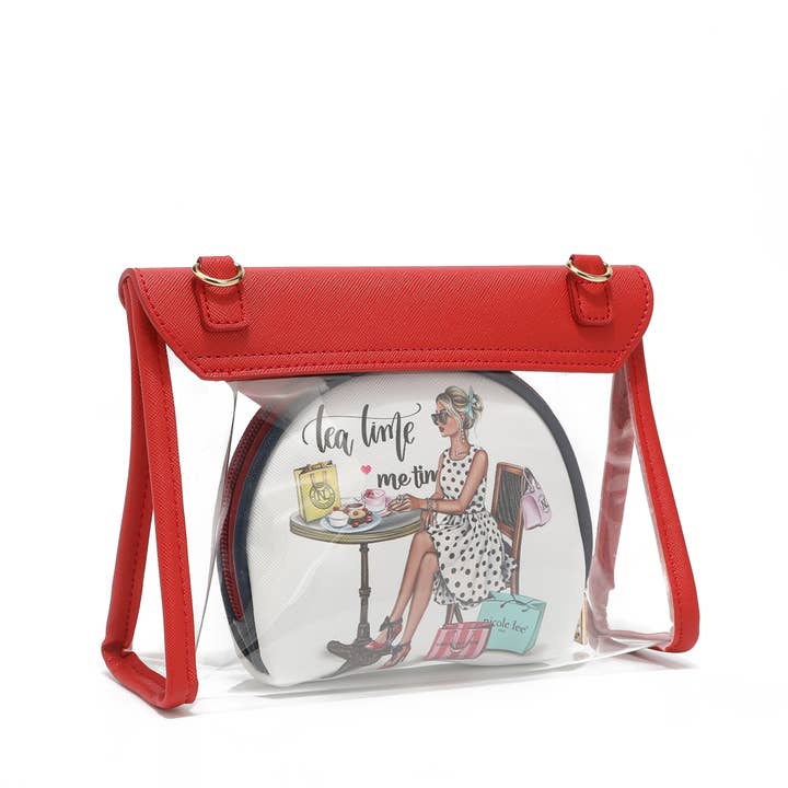 Nicole Lee - Vente Sac à bandoulière – femme - BANDOULIÈRE EN 2 PIÈCES POUR COSMÉTIQUES7