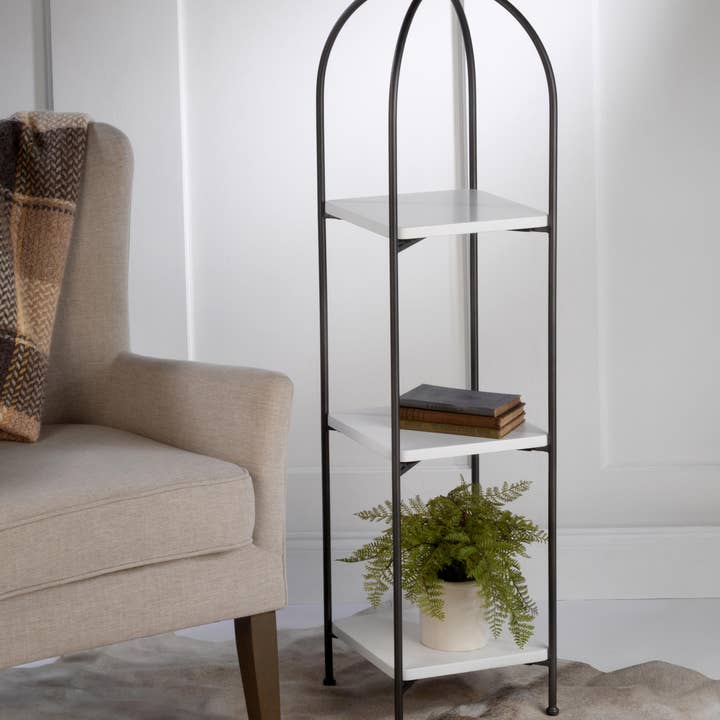 3 Tier Wood & Metal Shelf for wholesale by Tripar International