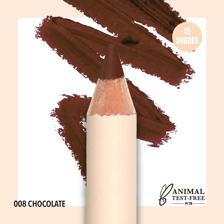 Moira Cosmetics - Venta al por mayor Delineadores/lápices de labios - Delineador de labios imprescindible (008, Chocolate)